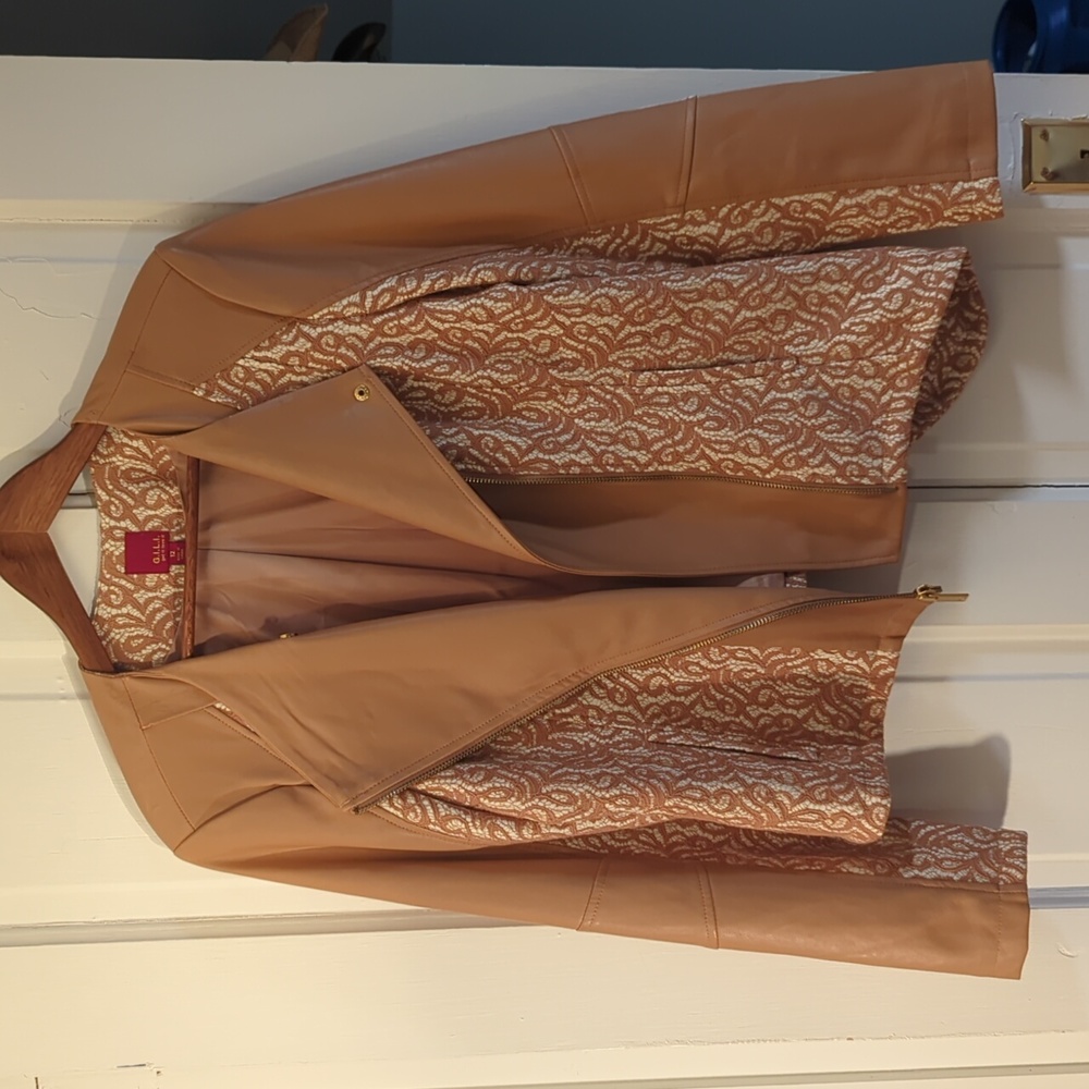 G. I L. I Motorcycle Faux Leather jacket